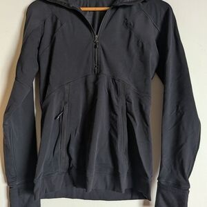 Lululemon Black Half-Zip Hoodie
